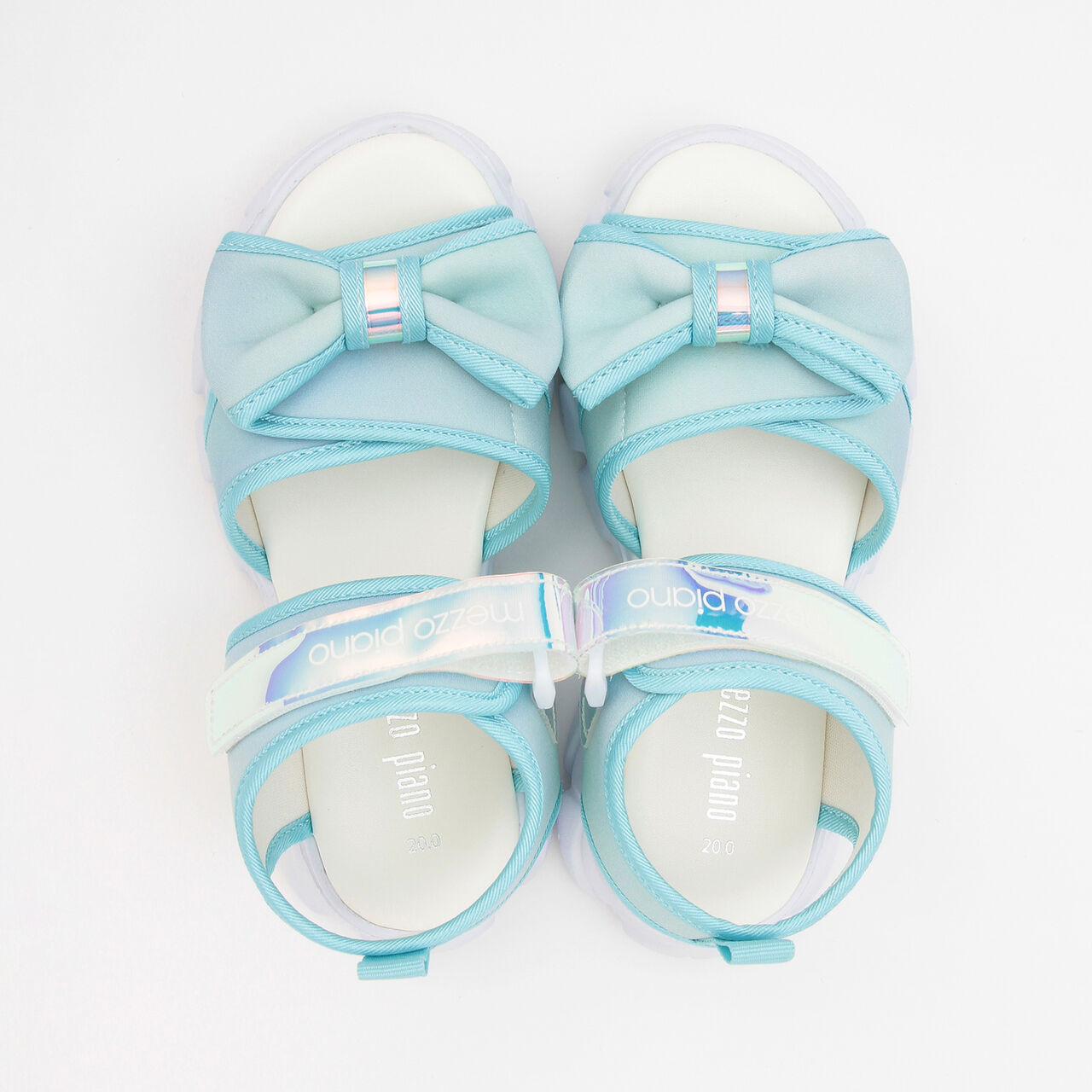 Ribbon Sports Sandal,White, large image number 4