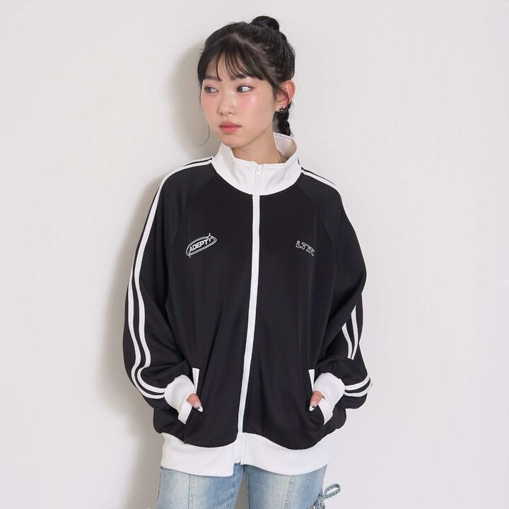 [LTXC / Quick-Dry Absorbent] Track Jacket,Off white, medium image number 6