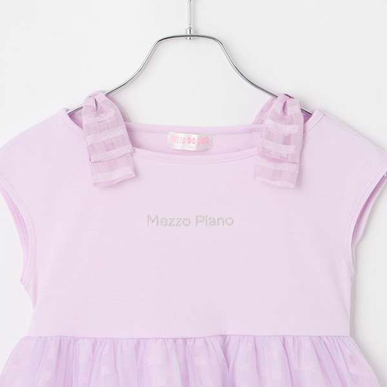 Sherbet Embroidery Docking Dress,Lavender, large image number 2