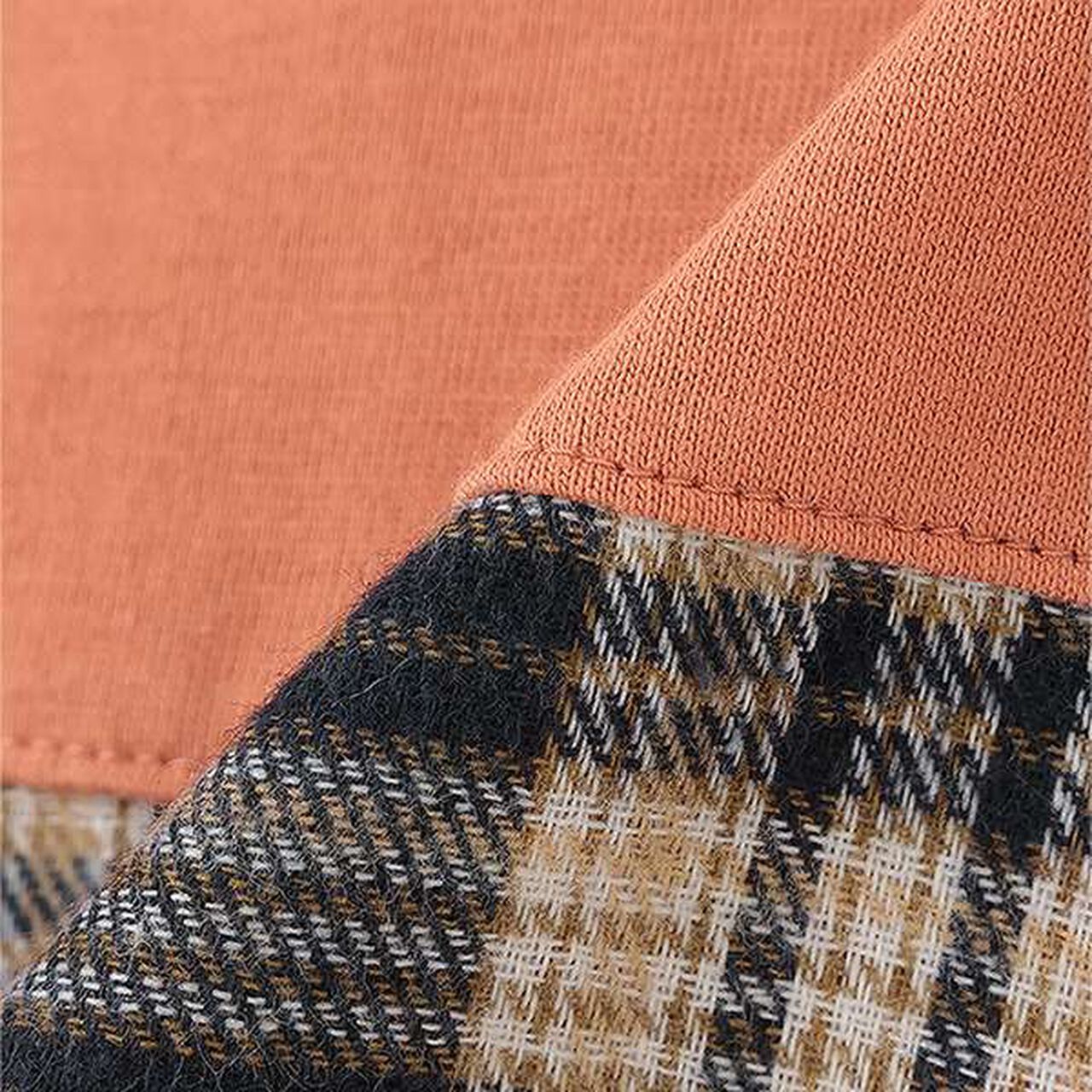 Check Pocket Long-Sleeve T-Shirt,Navy, large image number 7