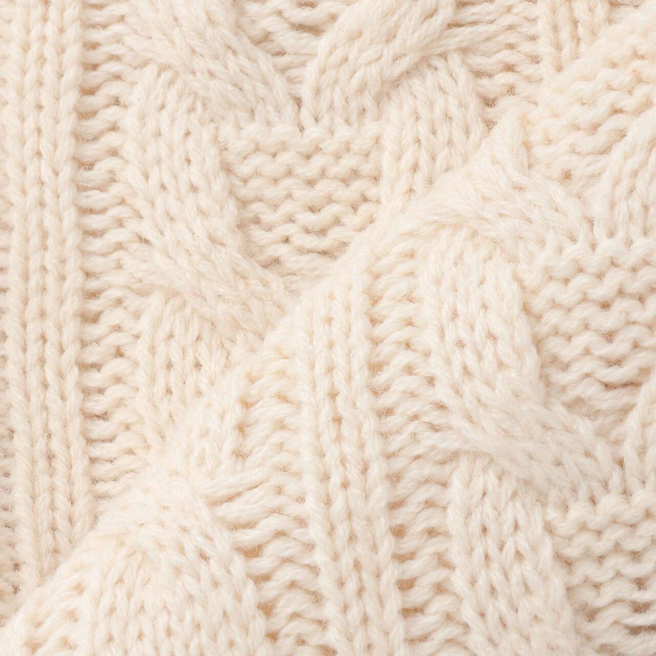[GOOD PRICE] Cable Knit Pullover,Ivory, large image number 14