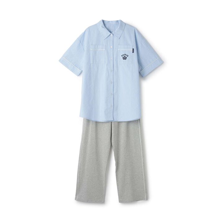 [One-mile Wear] Shirt & Long Pants Set,Multi color, medium image number 2