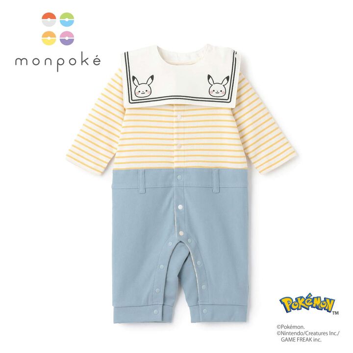 [Monpoke] Sailor Coverall,Lemon yellow, medium image number 0