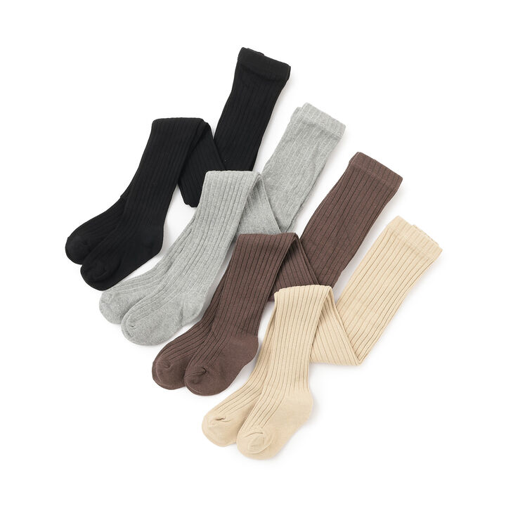 Ribbed Tights,Top gray, medium image number 9