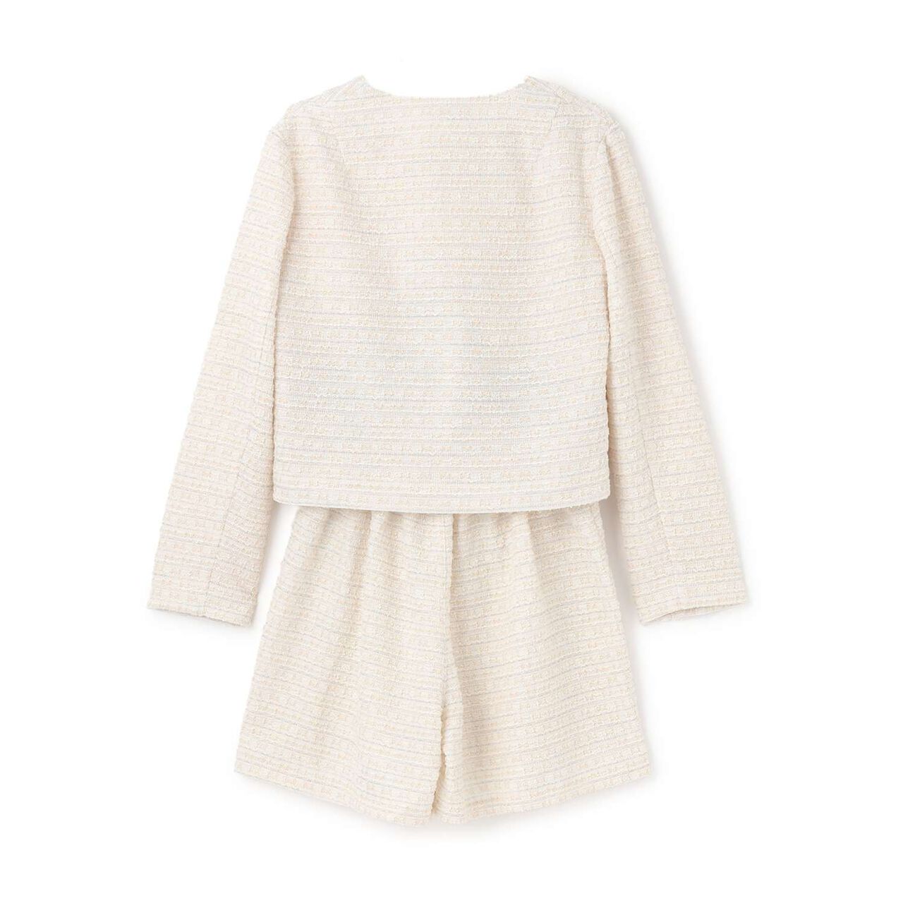 [Graduation Attire] Lame Tweed Outfit Set,Black, large image number 6