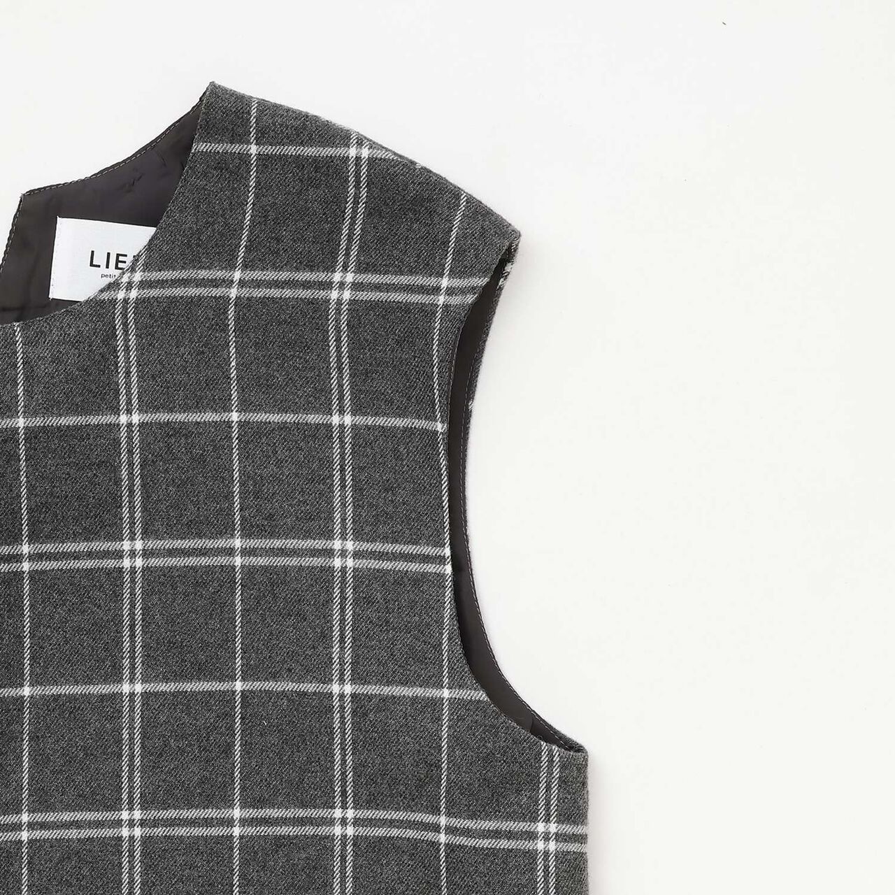 Parent-Child Matching Ribbon Jumper Skirt,Gray, large image number 10