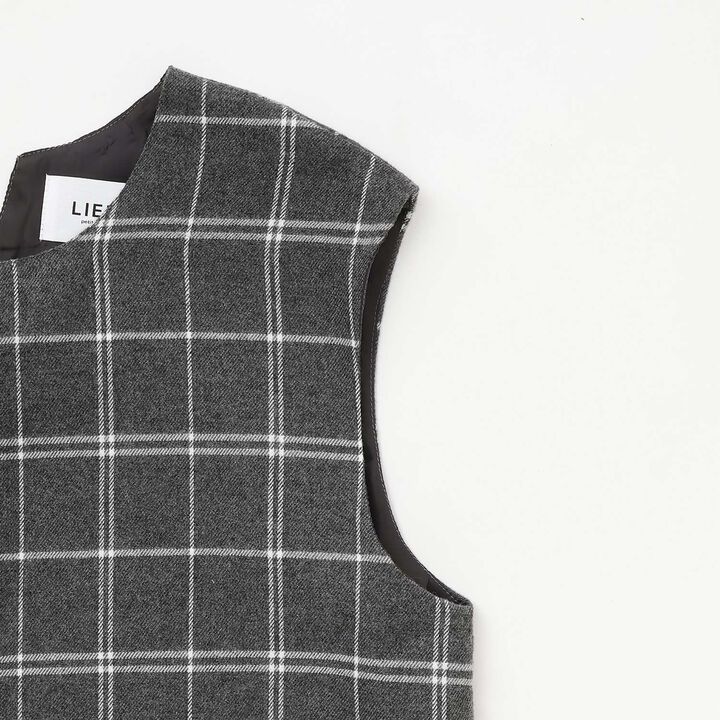 Parent-Child Matching Ribbon Jumper Skirt,Gray, medium image number 10