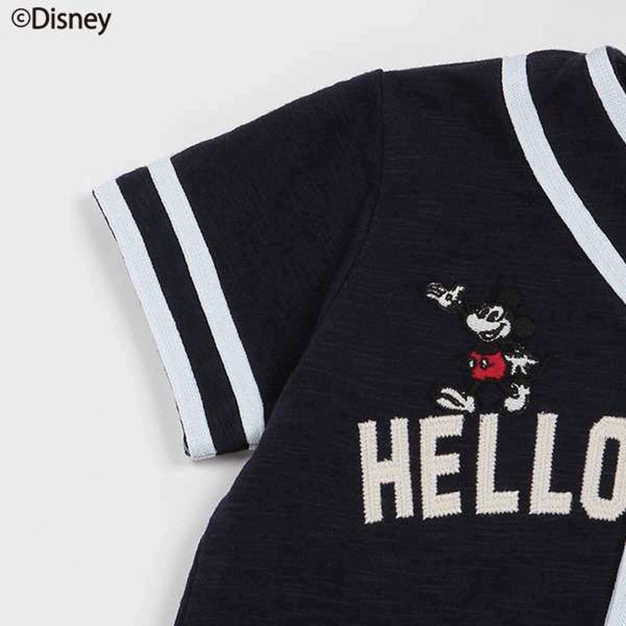 [Disney] Baseball Coverall,Off white, large image number 6