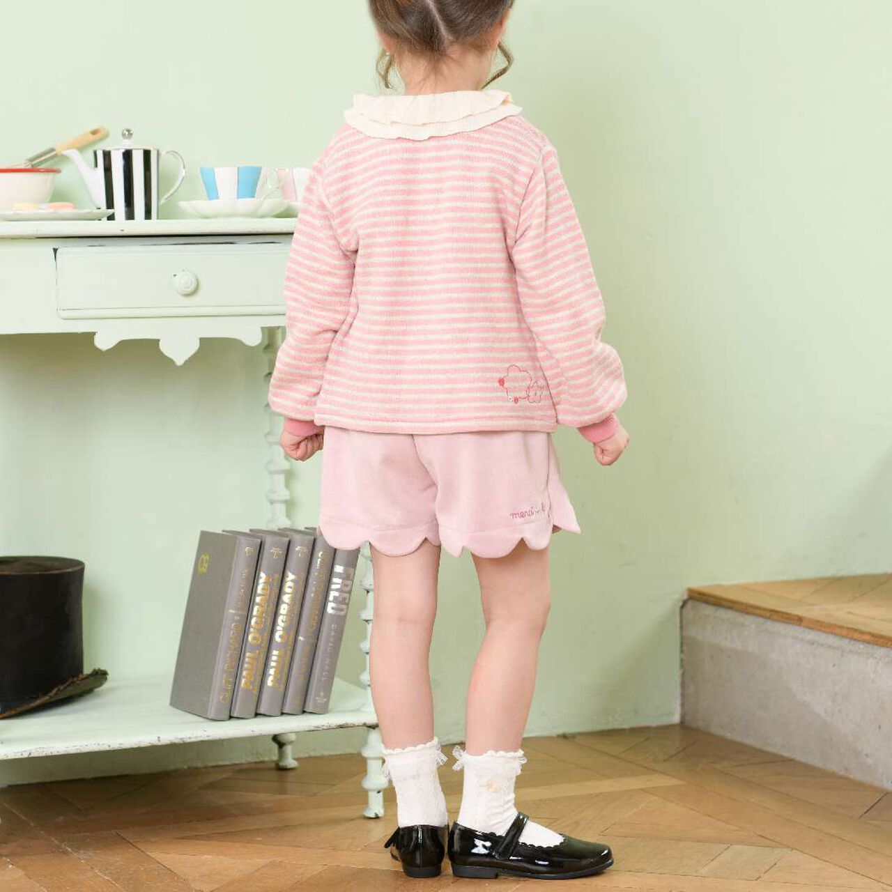 KP Frill Collar Sweater (0 to 0),Off white, large image number 11