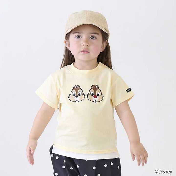 [Disney] Character Motif T-Shirt,Black, medium image number 20
