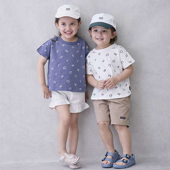 [GOOD PRICE Cool Sensation] All-Over Pattern Short Sleeve T-Shirt,Beige, medium image number 2