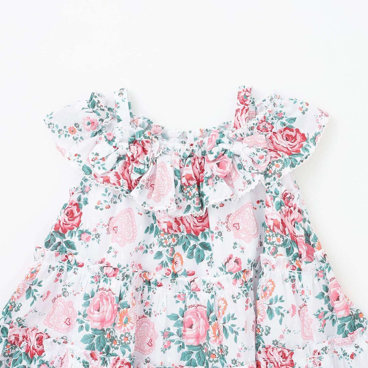 [Cath Kidston] Tiered One-Piece Dress,Pearl white, large image number 2