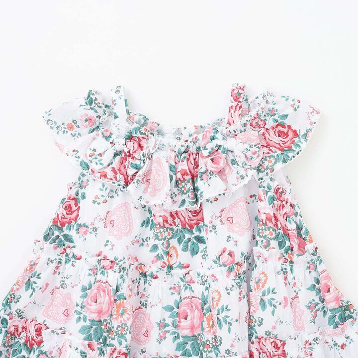 [Cath Kidston] Tiered One-Piece Dress,Pearl white, medium image number 2