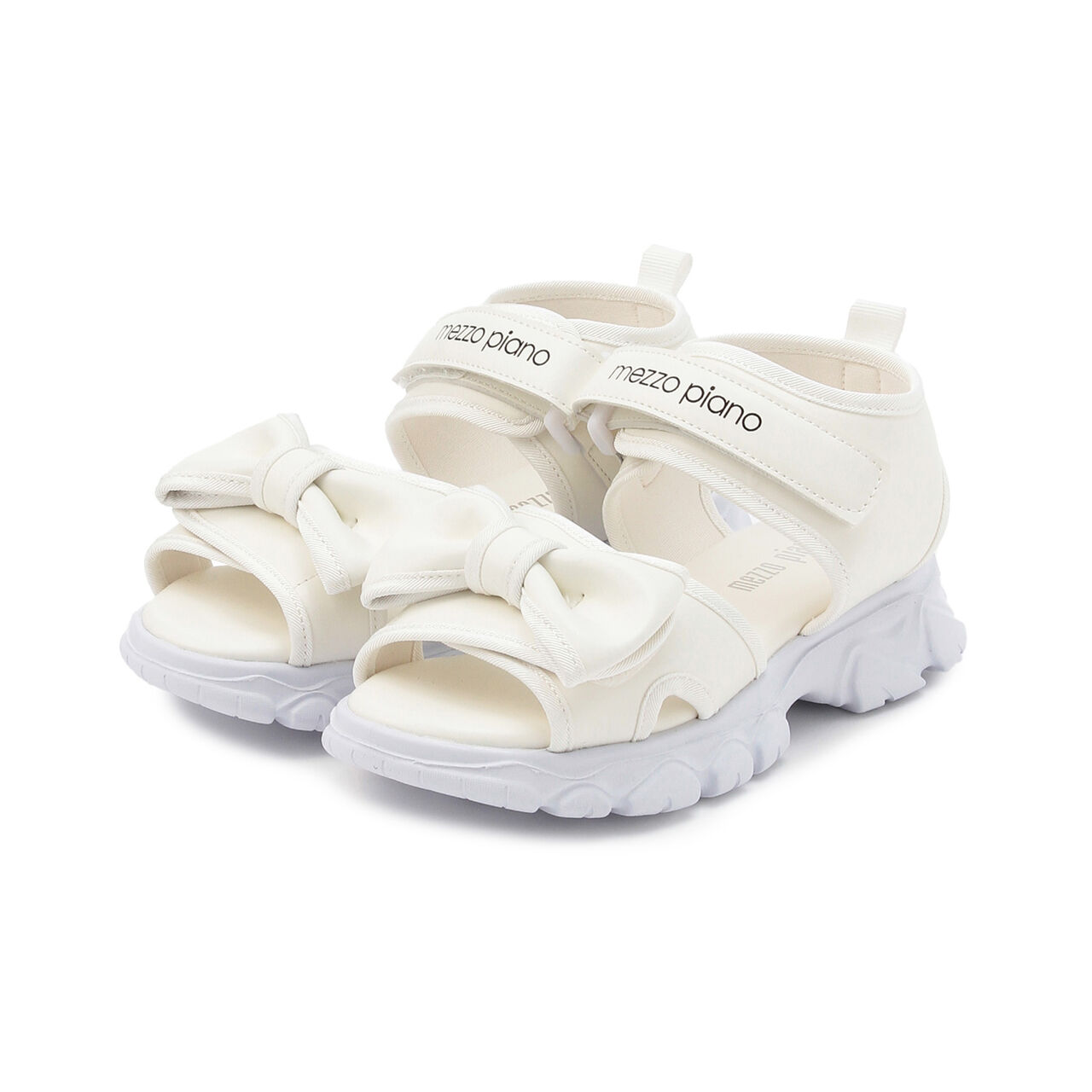 Ribbon Sports Sandal,White, large image number 0