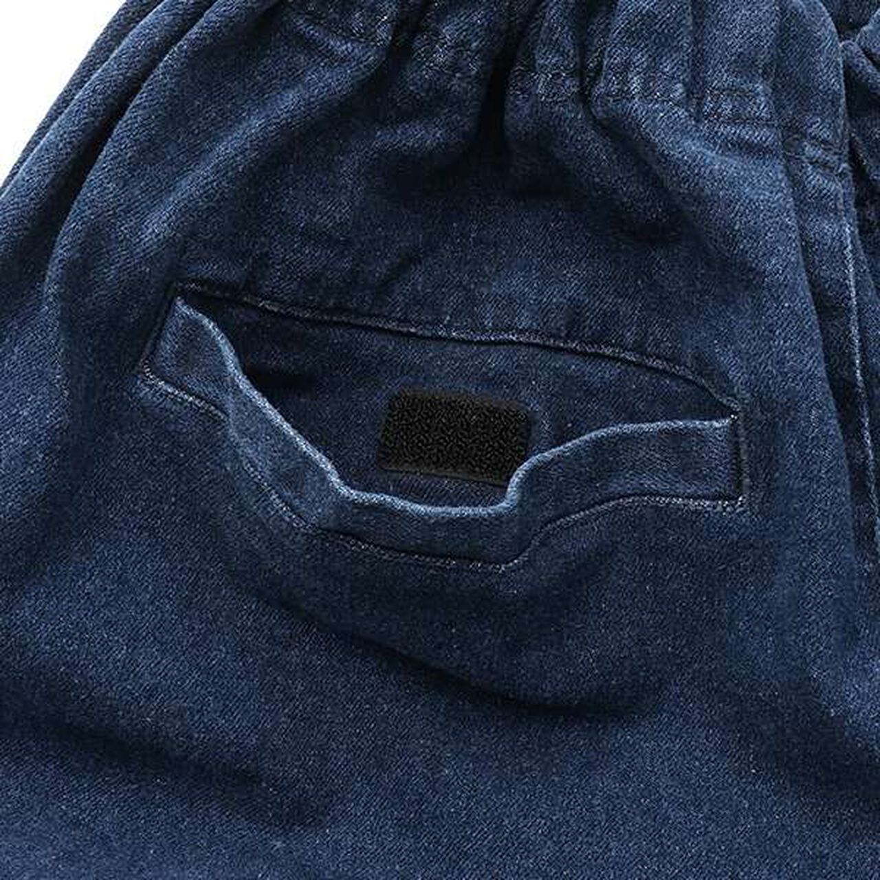 [FORGETNEVER] 2 WAY Denim Pants_GLSW,Deep blue, large image number 10