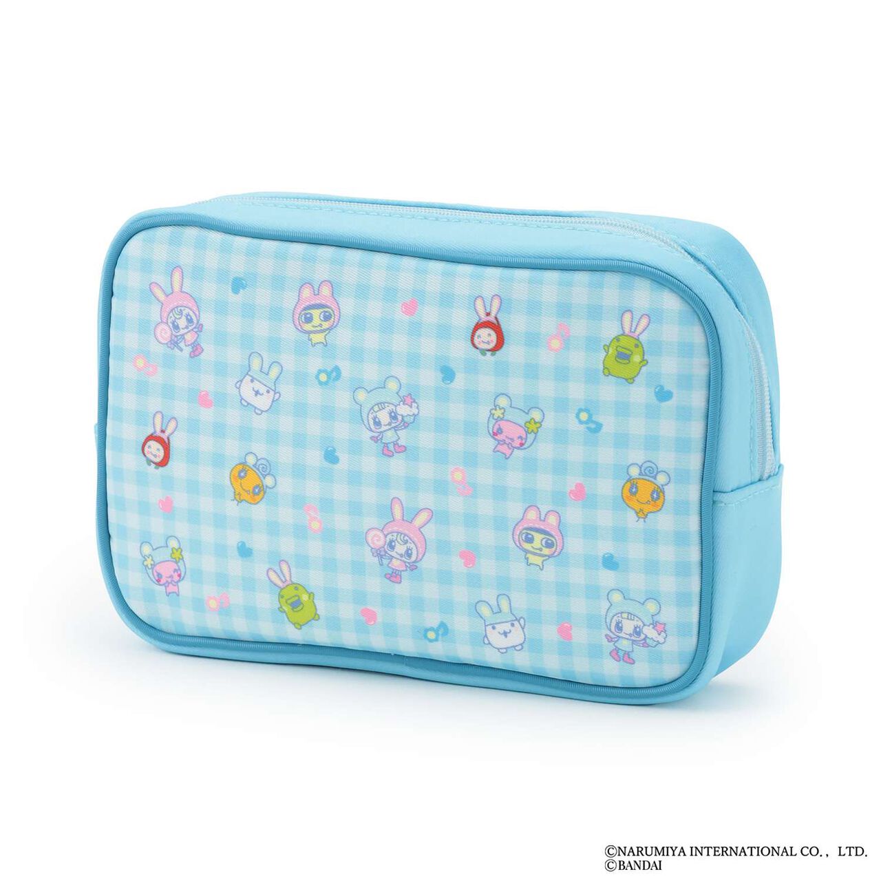 Mezzo Piano &times; Tamagotchi Pouch,Sax blue, large image number 0