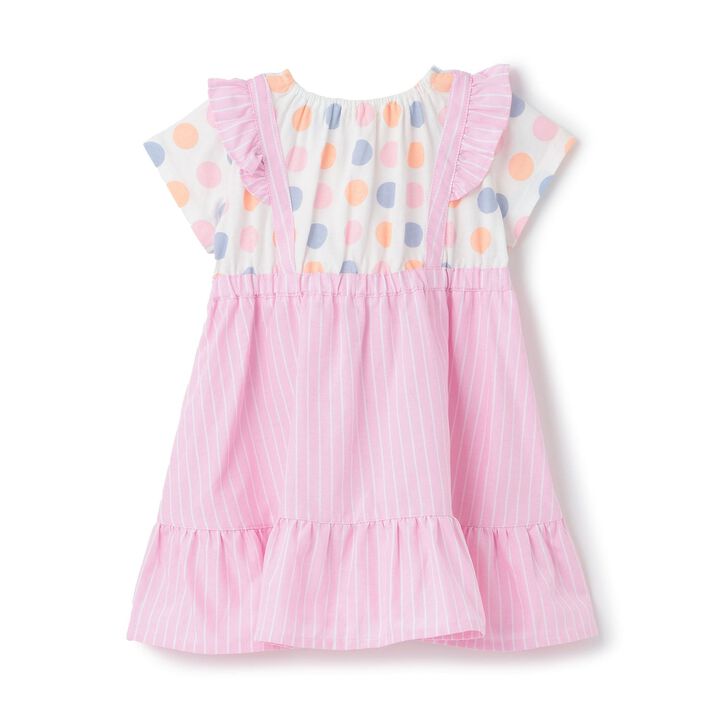 [31 Ice Cream] Twin Ice Cream One-Piece Dress,Pink, medium image number 9