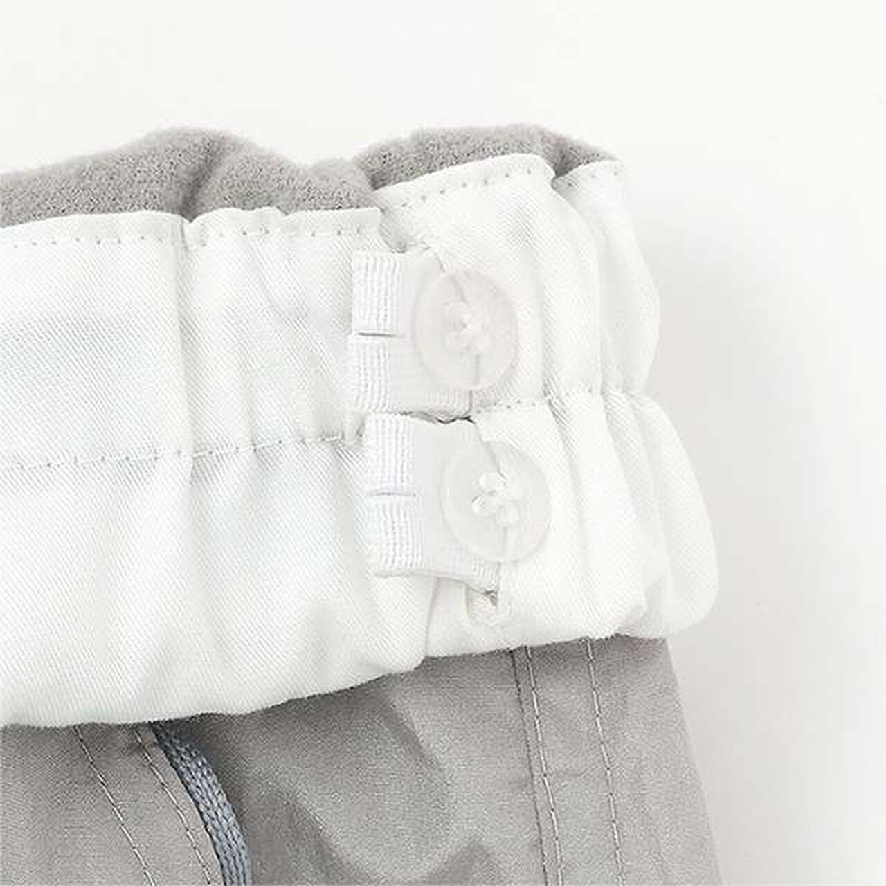 [AMI] Shiny Track Pants,Silver gray, large image number 13