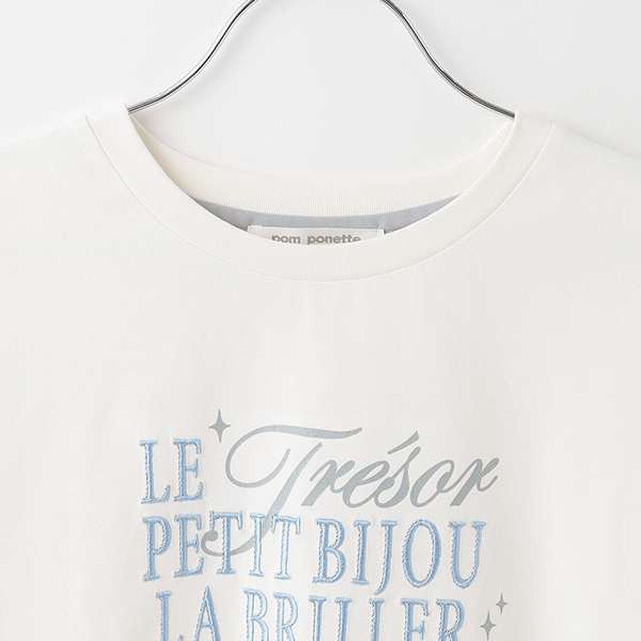 [GOOD PRICE] 6-Sleeve Logo T-Shirt,Cream, large image number 18