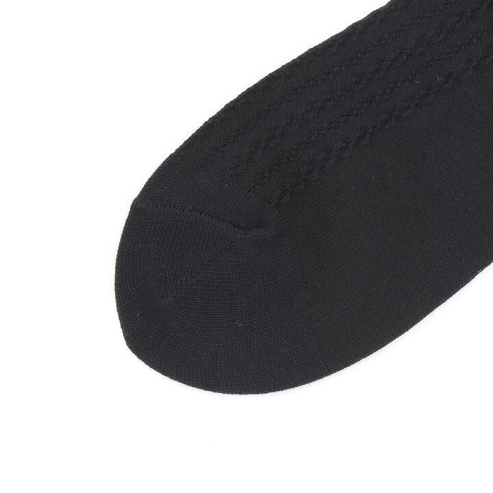 Ribbon Embroidery Knee-High Socks,Off white, medium image number 3