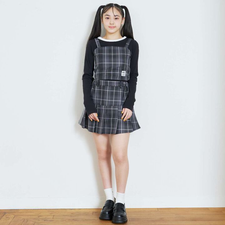 [7 Days] Side Line Camisole Set Up,Gray, medium image number 6