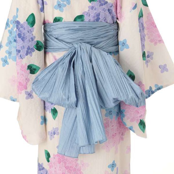 [HIBIYA-KADAN] Hydrangea 2 WAY Yukata,Navy, medium image number 10