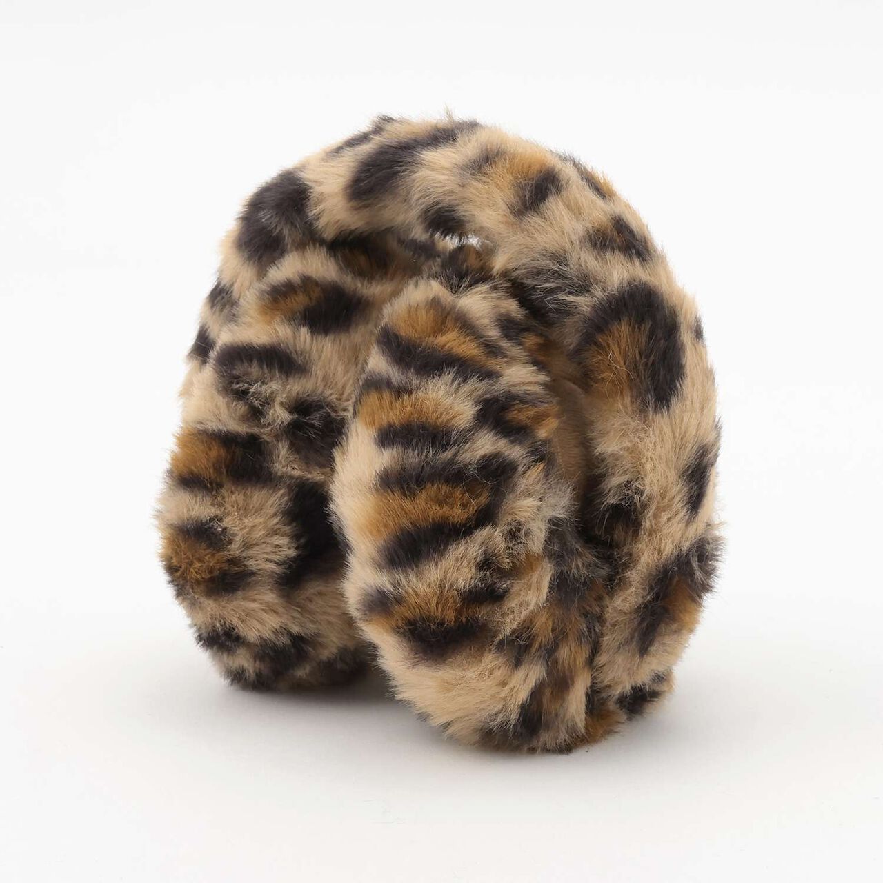 Faux Fur Ear Muffs,Ivory, large image number 6