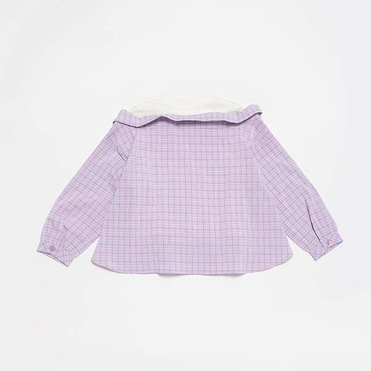 Docking Check Shirt,Lavender, large image number 1