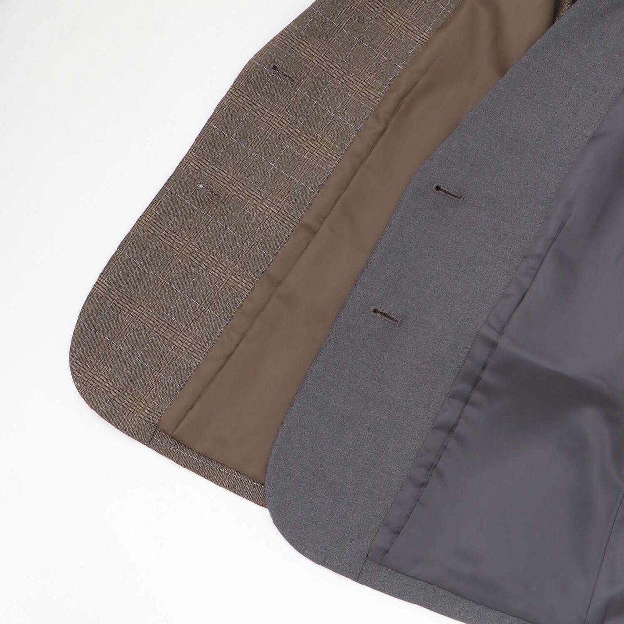 Tailored Ribbon Jacket,Brown, large image number 5