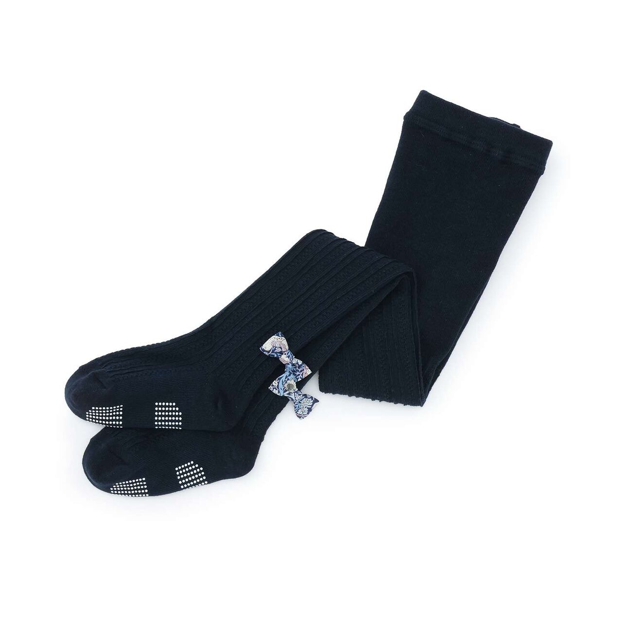 Liberty Ribbon Tights,Navy, large image number 0