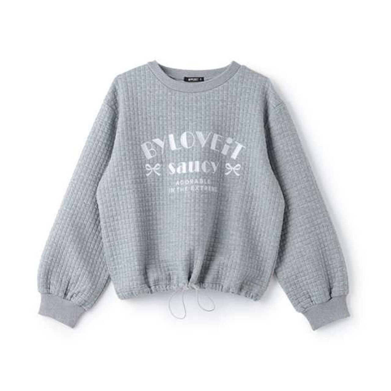 Drawstring Hem Top,Pink, large image number 12