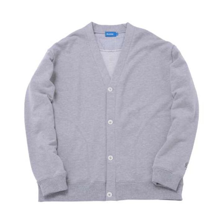 Quick-Dry & Pilling-Resistant Fleece Simple Cardigan,Top gray, medium image number 0