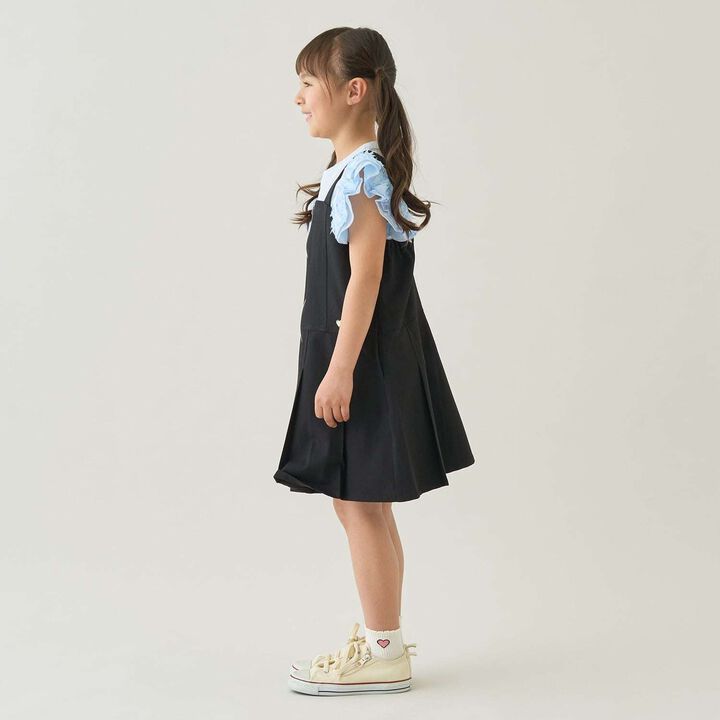 [Easy Change] Pleated One-Piece Dress for Girls [Kids] [Children's Clothing],Beige, medium image number 18