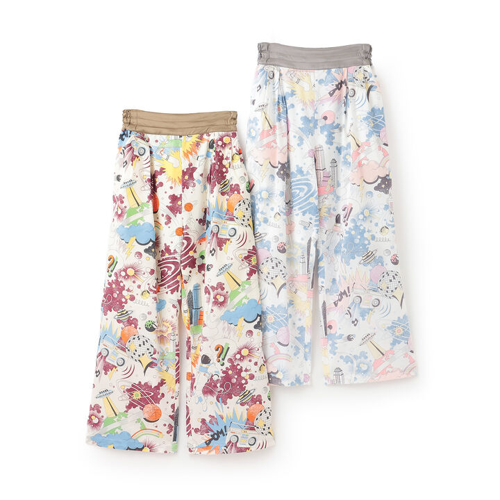 LUKEY S ROBOT Adult Tuck Pants,Multi color, medium image number 7