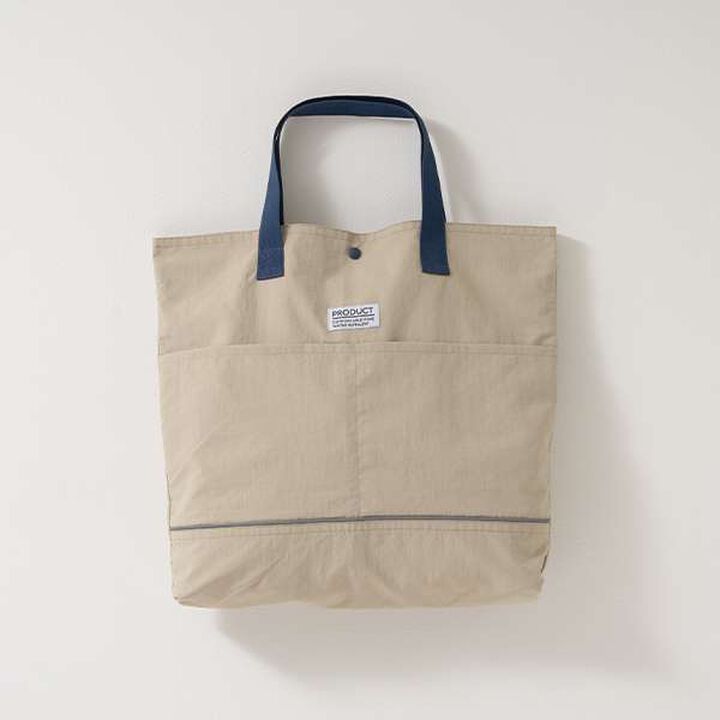[Water-Repellent] Lesson Bag,Beige, medium image number 14
