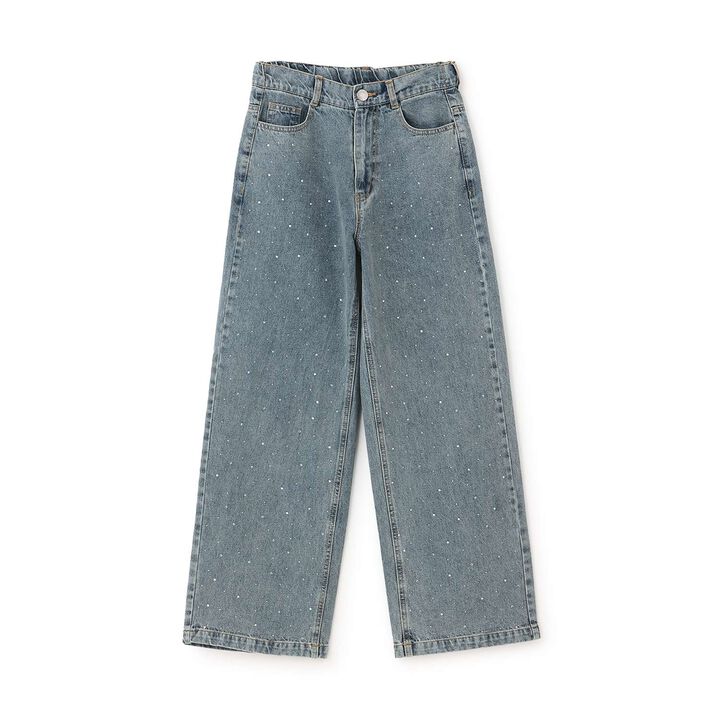 Stylish Stone Denim Pants,Blue, medium image number 17