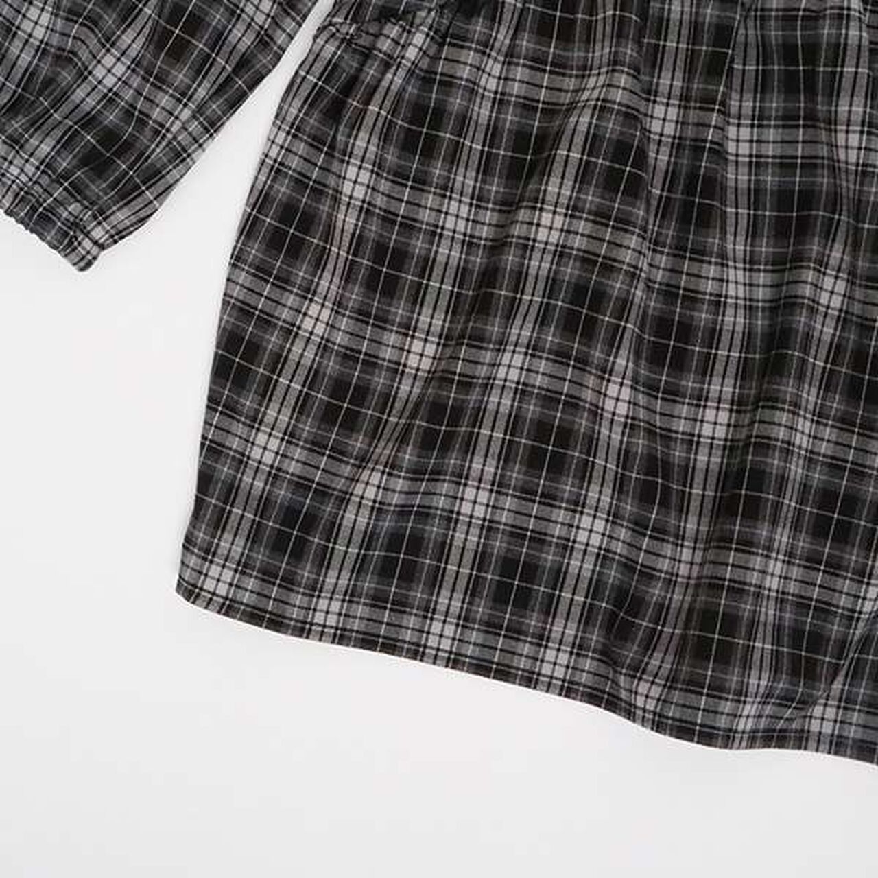 Troislapins Knit Vest & Tunic Set (140-160),Black, large image number 13