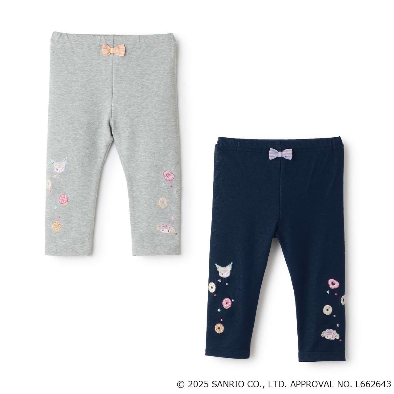 My Melody / Kuromi Leggings,Light gray, large image number 9