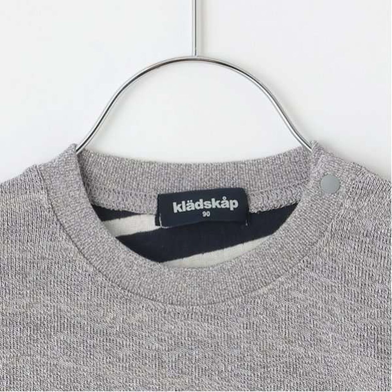 Dinosaur Embroidery Sleeve Line Long-Sleeve T-Shirt,Gray, large image number 8