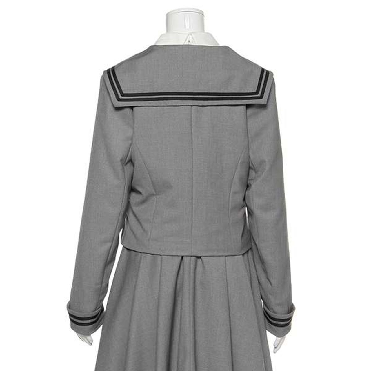 Double Sailor Jacket,Gray, large image number 3