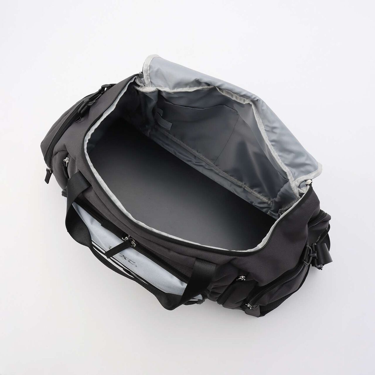 [LTXC] Water-Repellent Expandable Boston Bag,Black, large image number 8