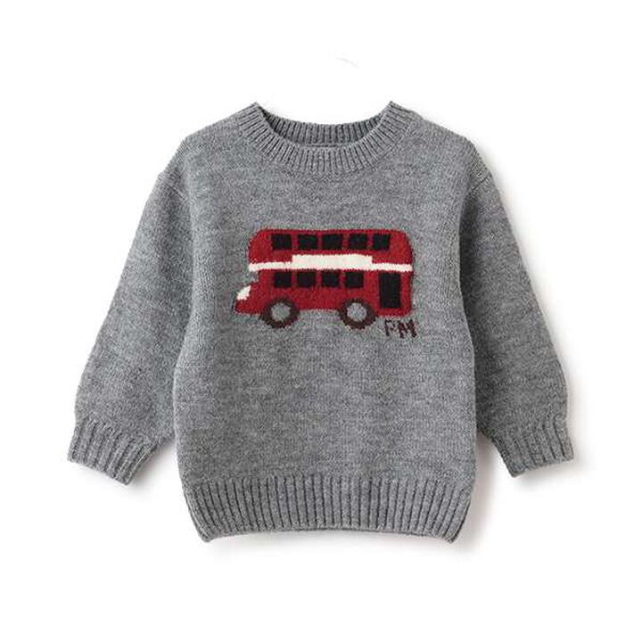 Fluffy and Soft Motif Knitwear,Ivory, medium image number 18