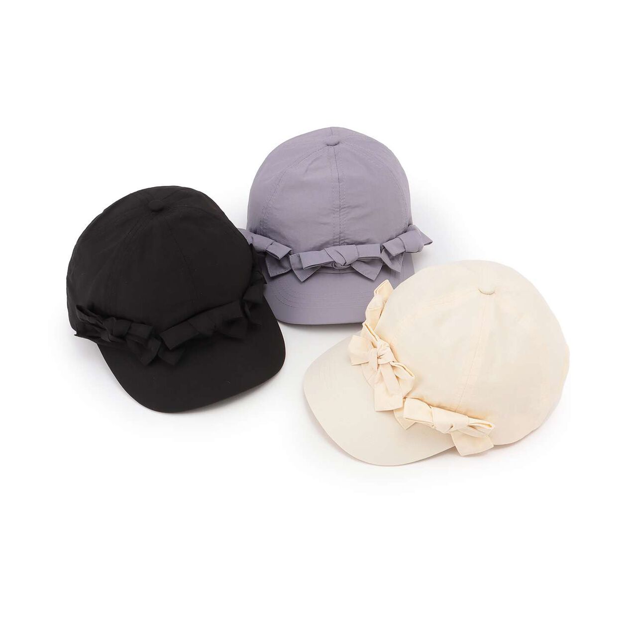 Many Ribbon Cap,Ivory, large image number 8