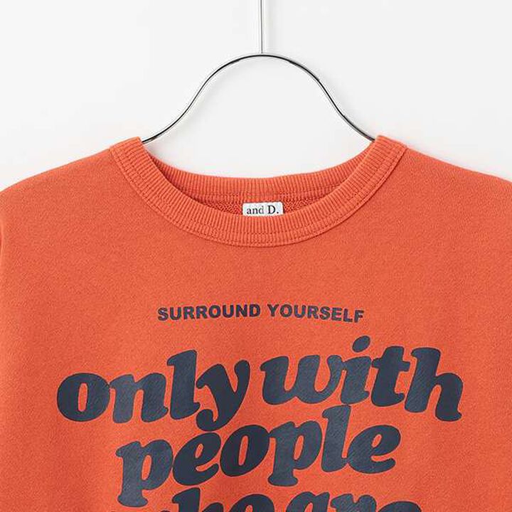 Assorted Logo Print Wide Sweatshirt,Yellow, medium image number 7