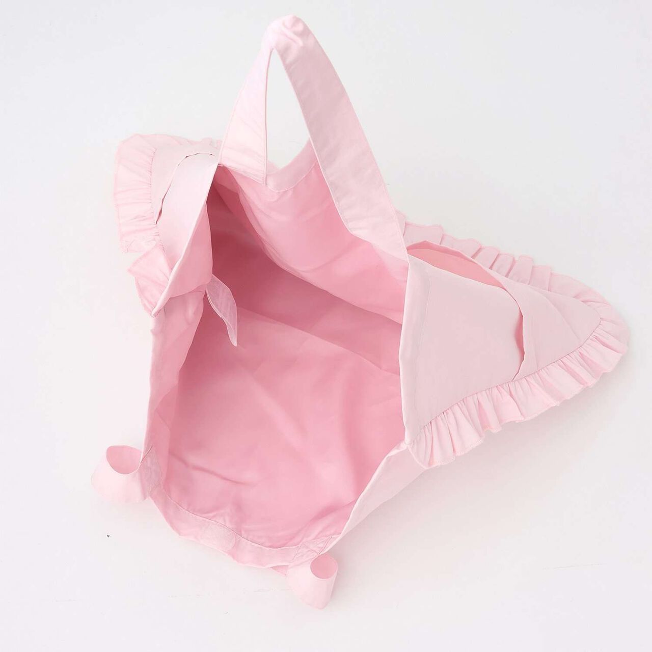 [School-Ready] [Water-Repellent, Anti-Stain, Durable, UV] Frill Lesson Bag with Ribbon,Lavender, large image number 14