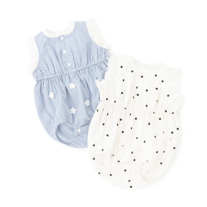 Link Cotton Lace Overalls,Ivory, medium image number 11