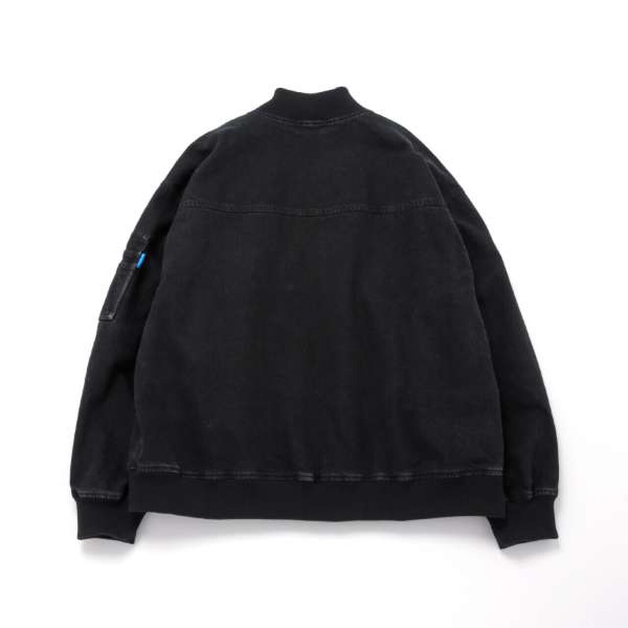 Denim Bomber Jacket,Light blue, large image number 11