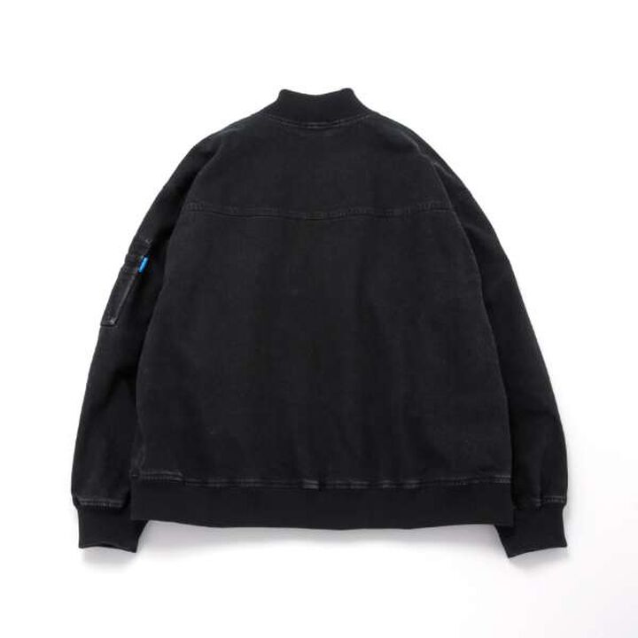 Denim Bomber Jacket,Light blue, medium image number 11