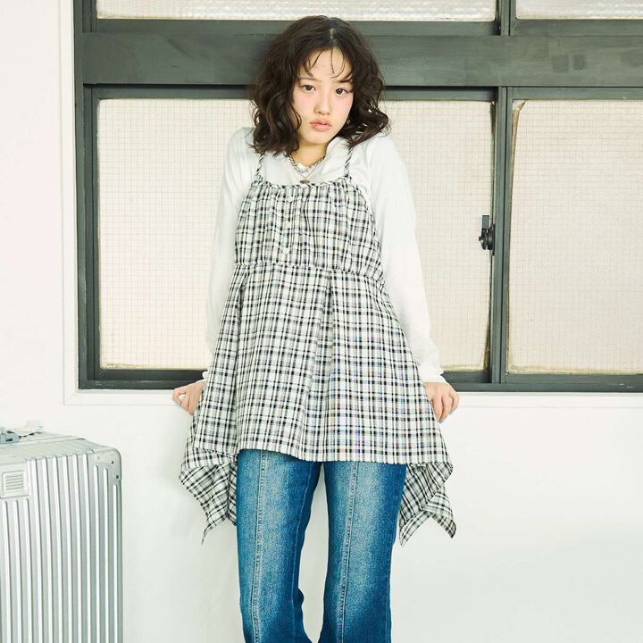 Asymmetrical Tunic Set,, medium