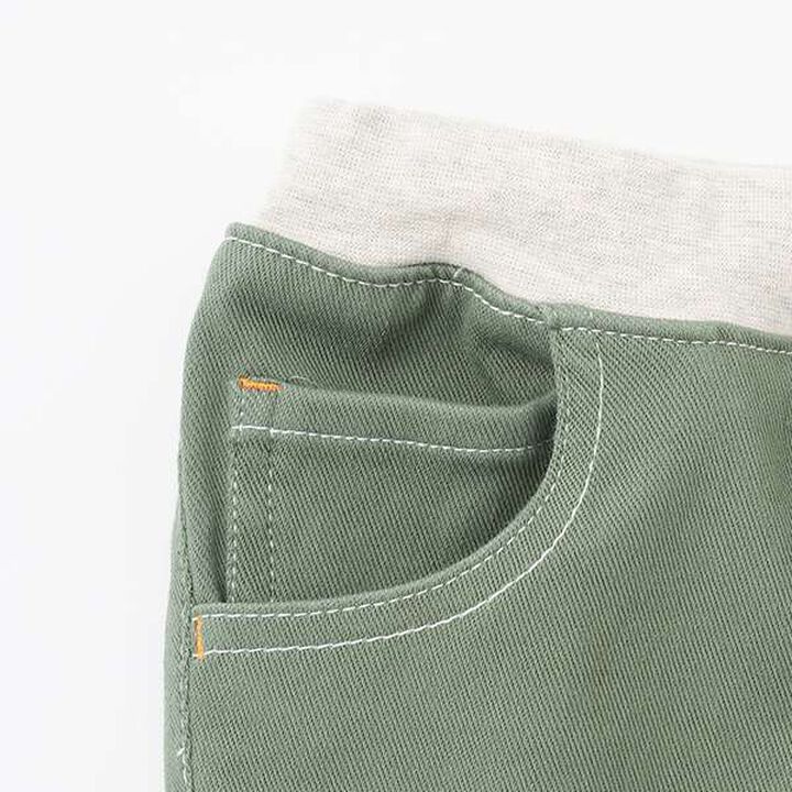 Space Dinosaur Long-Length Straight Pants,Blue, medium image number 9